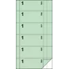 Nelipni etiketė Sigel BO001 Žalia Stačiakampė 105 x 200 mm