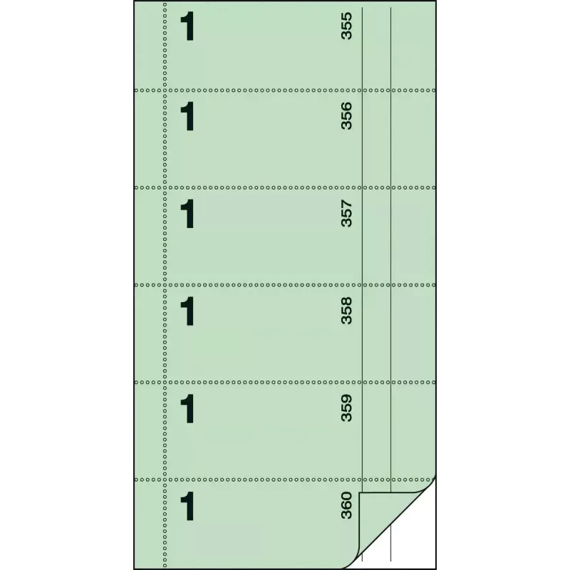 Nelipni etiketė Sigel BO001 Žalia Stačiakampė 105 x 200 mm