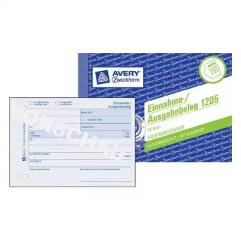 Administracinė knyga Avery 1205 mėlyna balta