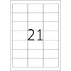 Adresų etiketės Premium HERMA 5029 A4 63,5x38,1 mm 525 vnt.