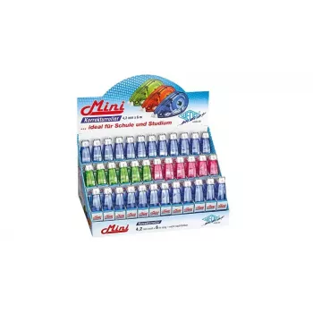 Korekcinė juosta WEDO 257 mėlyna, žalia, rožinė 4,2 mm x 6 m