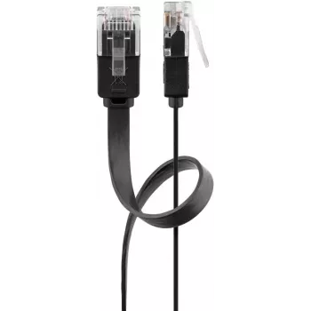 Tinklo laidas Goobay 95385 Juodas 20m Cat6 U/UTP