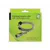 Spynos kabelis Navilock 20643 sidabrinis 1,8 m