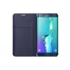 Samsung EF-WG928 dėklas su atlenkiamu dangteliu Flip Case Juoda
