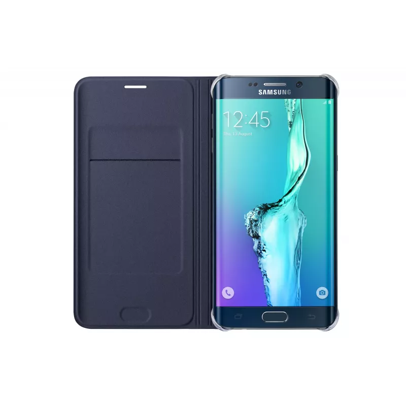 Samsung EF-WG928 dėklas su atlenkiamu dangteliu Flip Case Juoda