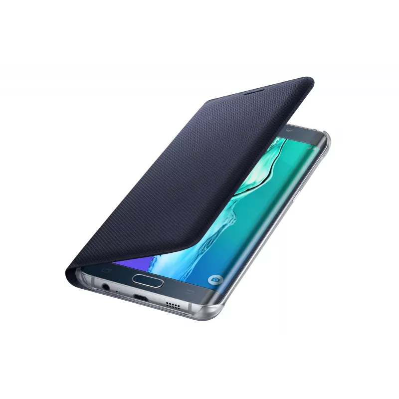 Samsung EF-WG928 dėklas su atlenkiamu dangteliu Flip Case Juoda
