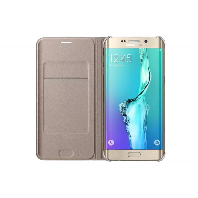 Samsung EF-WG928 dėklas Flip Case Auksinis