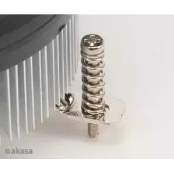 Akasa AK-CCE-7105EP procesoriaus aušinimo sistema 9,2 cm juoda sidabrinė