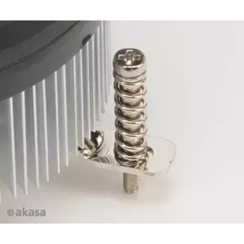 Akasa AK-CCE-7105EP procesoriaus aušinimo sistema 9,2 cm juoda sidabrinė