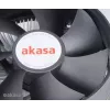 Akasa AK-CCE-7105EP procesoriaus aušinimo sistema 9,2 cm juoda sidabrinė