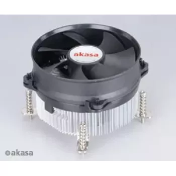 Akasa AK-CCE-7105EP procesoriaus aušinimo sistema 9,2 cm juoda sidabrinė