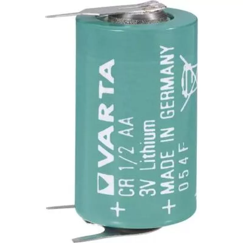 Ličio baterija Varta CR 1/2 AA 3V 970mAh, didelės talpos monetos tipo elementas