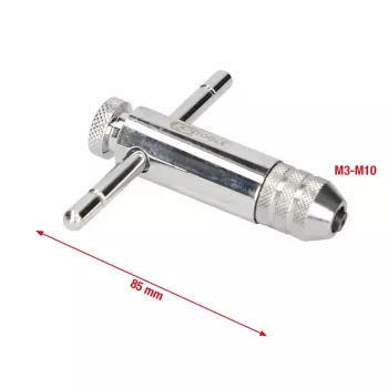 KS Tools 331.0665 reversinis sriegturių raktas, M5-M12