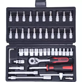 Reples raktas KS Tools 911.0646 chromo-vanadinis plienas 3-8 mm