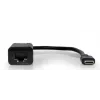 Dokavimo stotelė nešiojamam kompiuteriui Port Designs 900126 USB Juoda 0.3m
