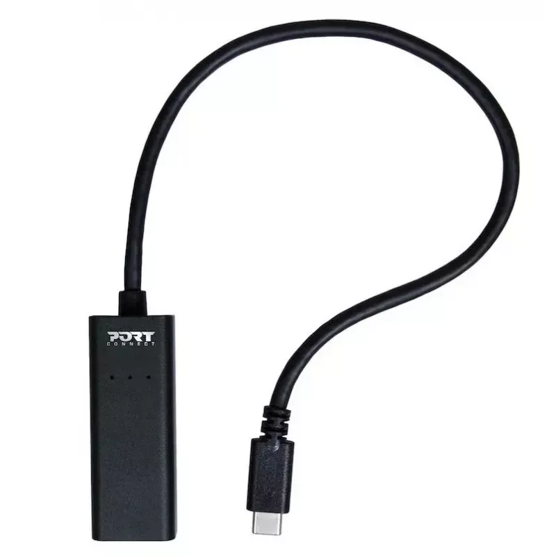Dokavimo stotelė nešiojamam kompiuteriui Port Designs 900126 USB Juoda 0.3m