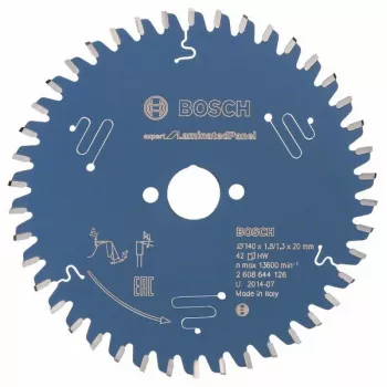 Pjūklo diskas Bosch 2 608 644 126 14 cm laminuotoms plokštėms