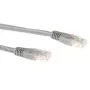 ACT pilkas 0,5 m LSZH U/UTP CAT6 pataisinis kabelis su RJ45 jungtimis