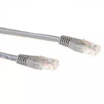ACT pilka 10 metrų LSZH U/UTP CAT6 jungiamasis laidas su RJ45 jungtimis