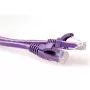 ACT Purple 15 m U/UTP CAT6 jungiamasis kabelis su apsauga nuo užkabinimo ir RJ45 jungtimis