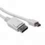 Mini DisplayPort (vyriškas) – DisplayPort (vyriškas) laidas ACT 2 m AK3965