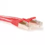 ACT Red 30 m LSZH SFTP CAT6A patch laidas su apsauginiais RJ45 jungtukais