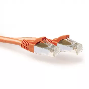 ACT Orange 25 m LSZH SFTP CAT6A jungiamasis kabelis su RJ45 kištukais