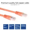 ACT Orange 0,5 m U/UTP CAT6 jungiamasis kabelis su RJ-45 jungtimis