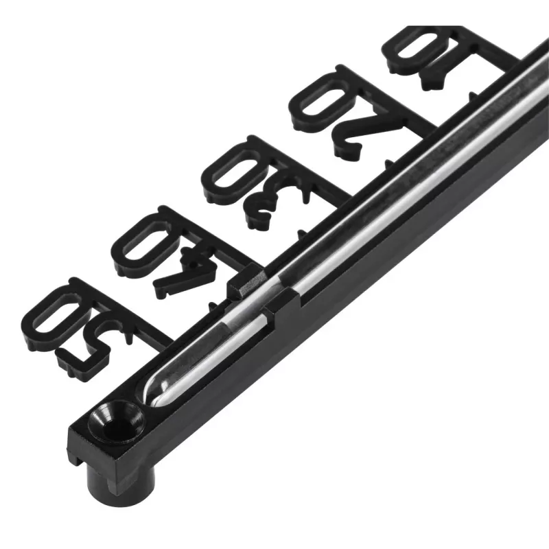 Hama 00186404 skystinis termometras aplinkos temperatūrai matuoti, vidaus/lauko, juodas