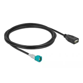 Laidas HSD Z (vyriškas) į USB 2.0 Type-A (moteriškas) DeLOCK 90488, 2 m
