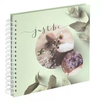 Hama Relax fotoalbumas Brown, Lilac, Mint 100 lapų 10x15 cm spiralinis įrišimas