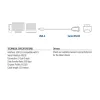 ACT USB į RS-232 keitiklis (bazinė versija) AC6000
