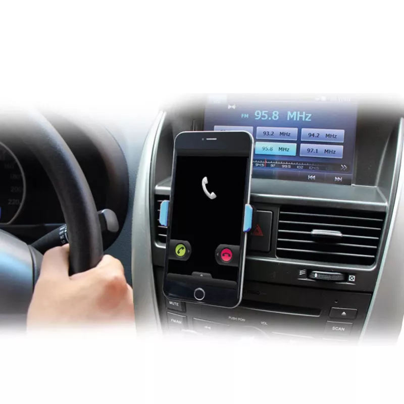 Pasyvus laikiklis ACT Smartphone car mount AC9000 oro ventiliacijos angai metalinis spaustukas