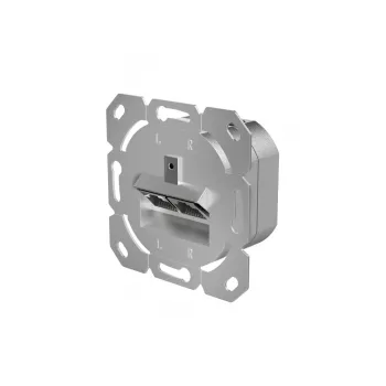 Hama 00200775 kištukinis lizdas 2 x RJ-45 Baltas