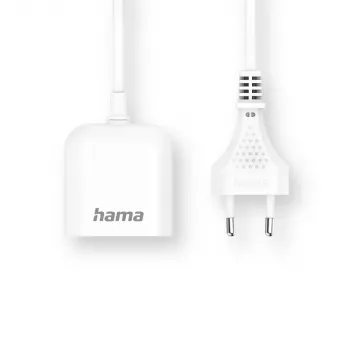 Hama 00223204 mobiliojo įrenginio įkroviklis Baltas AC vidaus