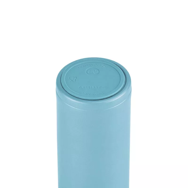EMSA Light Mug 400 ml mėlynas nerūdijančio plieno dangtelis polipropilenas