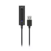 ACT AC9360 išorinė garso kortelė USB-A 3.5 mm, 4 mygtukai