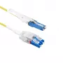 ACT 3 m vienmodis 9/125 OS2 Polarity Twist uniboot dvipusis šviesolaidinis pataisinis laidas su CS - LC jungtimis