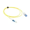 ACT 7 m vienmodis 9/125 OS2 Polarity Twist uniboot dvigubas šviesolaidinis pataisinis kabelis su CS - LC jungtimis