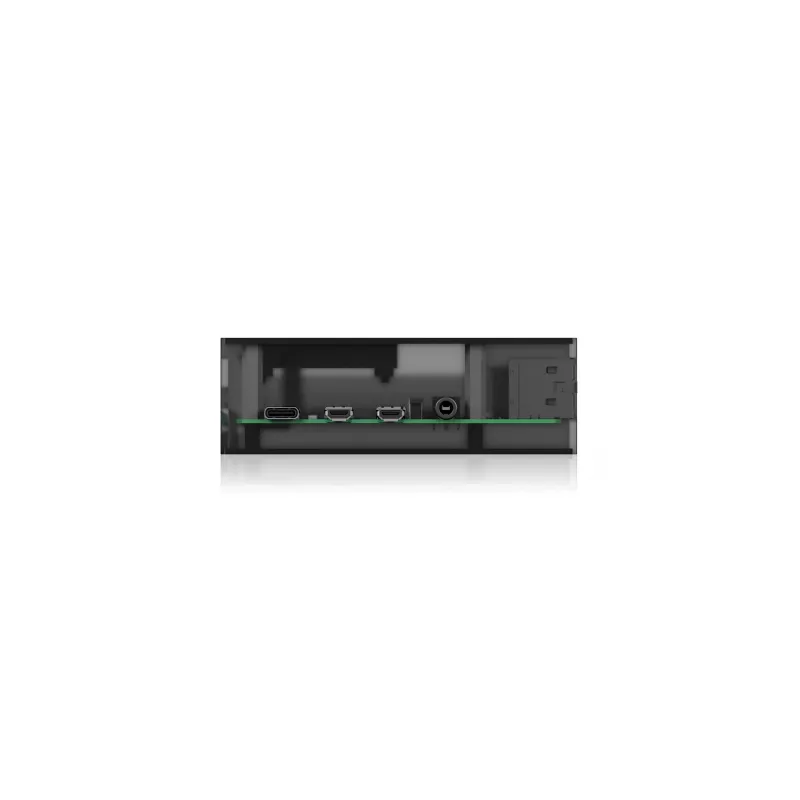 ICY BOX IB-RP108 Dėklas Raspberry Pi 4, anglies pilka, juoda