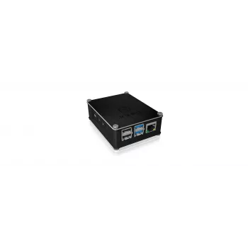 ICY BOX IB-RP110 Dėklas Raspberry Pi 4, Juodas