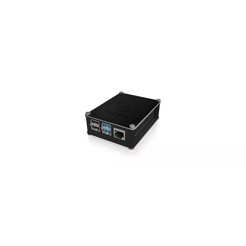 ICY BOX IB-RP110 Dėklas Raspberry Pi 4, Juodas
