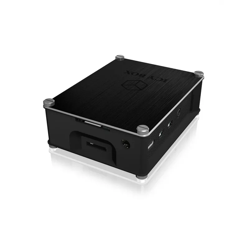 ICY BOX IB-RP110 Dėklas Raspberry Pi 4, Juodas