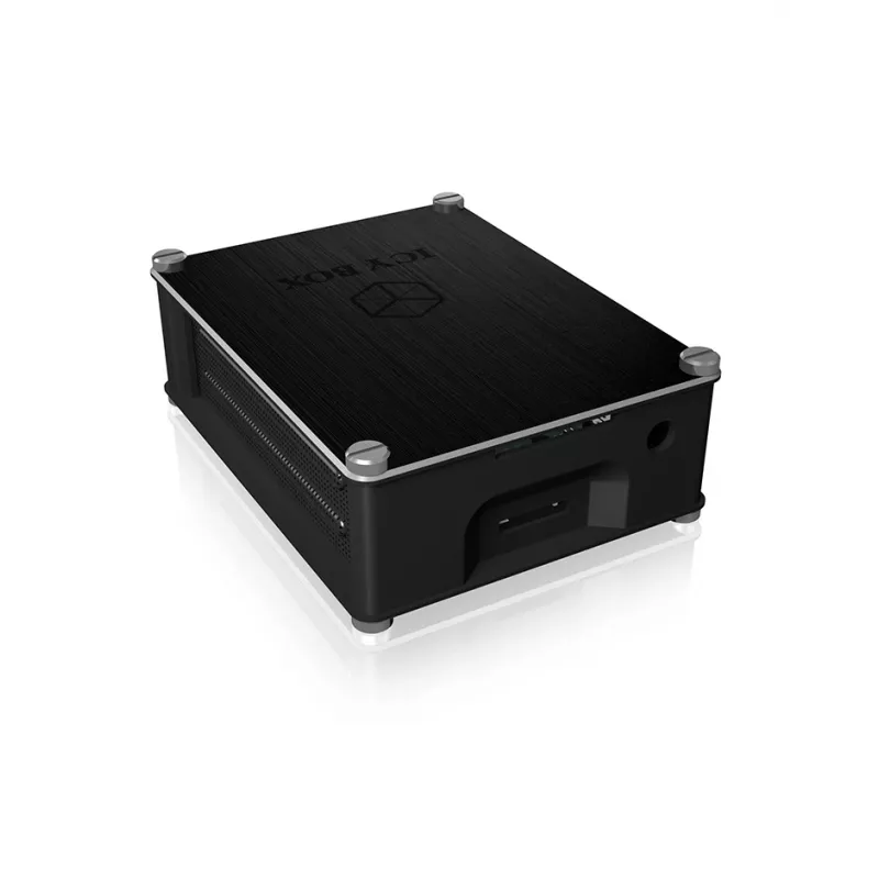 ICY BOX IB-RP110 Dėklas Raspberry Pi 4, Juodas