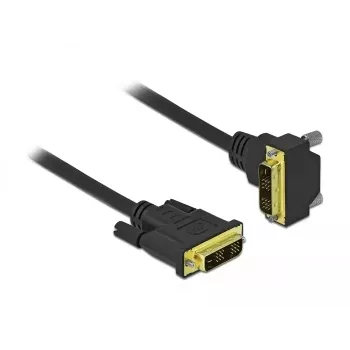 DVI laidas DeLOCK 85901 1 m DVI-D juodas