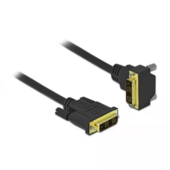 DVI laidas DeLOCK 85902 2 m DVI-D juodas