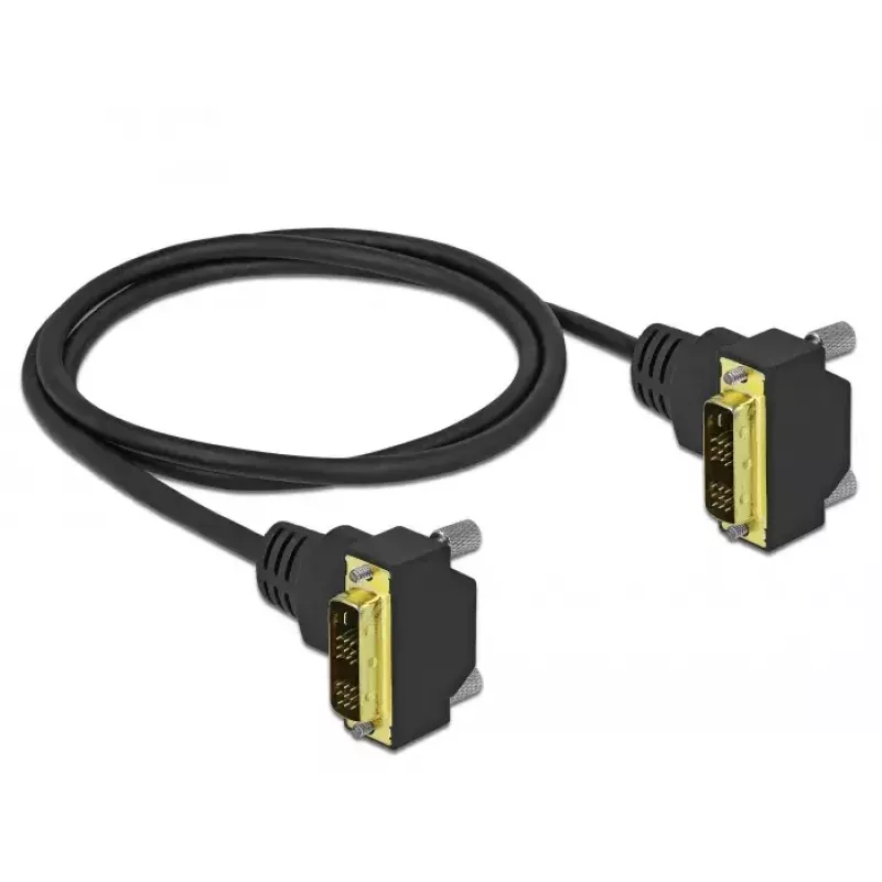 DVI laidas DeLOCK 85905 1 m DVI-D juodas