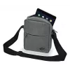 Dėklas/messenger krepšys WEDO 59 350512 pilkas poliesteris