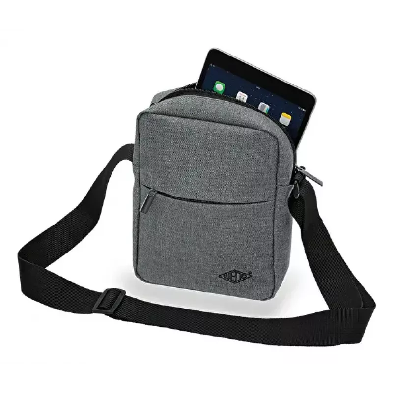Dėklas/messenger krepšys WEDO 59 350512 pilkas poliesteris