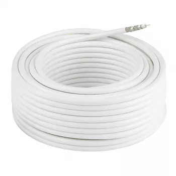 Koaksialinis kabelis HAMA Classic Line 120 dB, 25 m, ekranuotas TV/antenos kabelis
